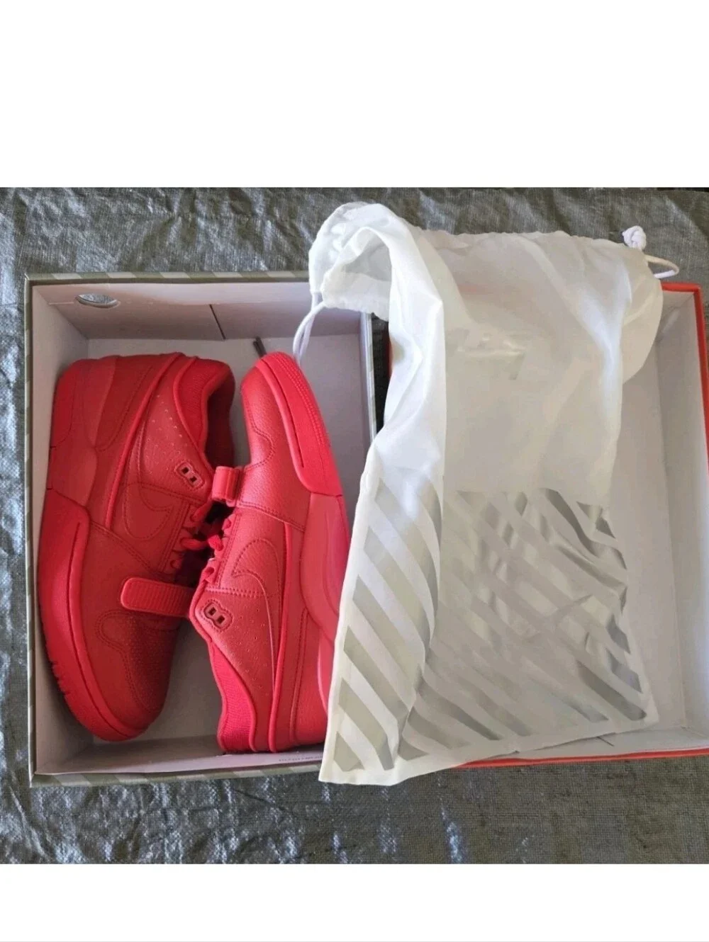 Nike Air Alpha Force 88 SP Billie Eilish Fire Red Men's Size 9 - Picture 2 of 8